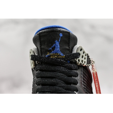 fake Air Jordan 4 Retro "Motorsports Alternate" 308497-006 Mens black/game royal-matte silver Shoes