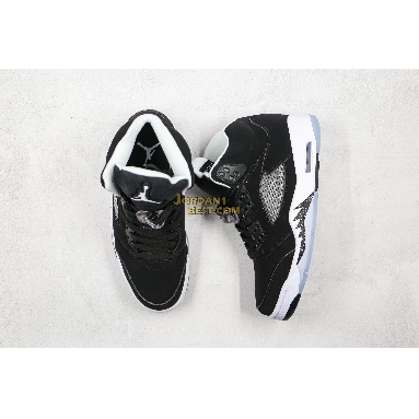 AAA Quality Air Jordan 5 Retro "Oreo" 136027-035 Mens Womens black/cool grey-white Shoes