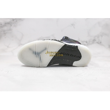 fake Air Jordan 5 Retro "Oil Grey" CD2722-001 Mens Womens oil grey/black-white Shoes