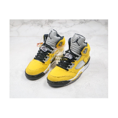 fake Air Jordan 5 Retro T23 "Tokyo" 454783-701 Mens varsity maize/anthracite-wolf grey-black Shoes