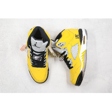 fake Air Jordan 5 Retro T23 "Tokyo" 454783-701 Mens varsity maize/anthracite-wolf grey-black Shoes