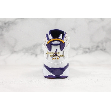 best replicas Air Jordan 6 Rings "Hollywood" 322992-152 Mens Womens white/court purple-taxi-silver Shoes