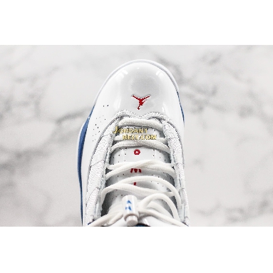 fake Air Jordan 6 Rings "Rip City" 322992-051 Mens Womens white/blue/red Shoes