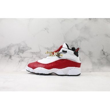 best replicas Air Jordan 6 Rings GS "White Red" 323419-120 Mens Womens white/red Shoes