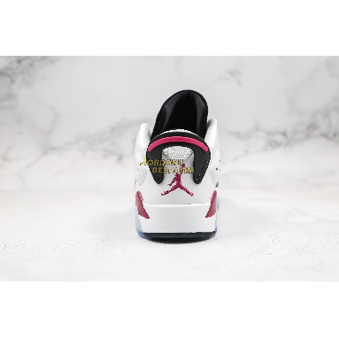 AAA Quality Air Jordan 6 Retro Low "Fuchsia" 768878-107 Mens white/sport fuchsia-black Shoes