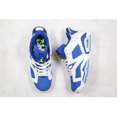 best replicas Air Jordan 6 Low "Insignia Blue" 304401-106 Mens white/ghost green-insignia blue Shoes