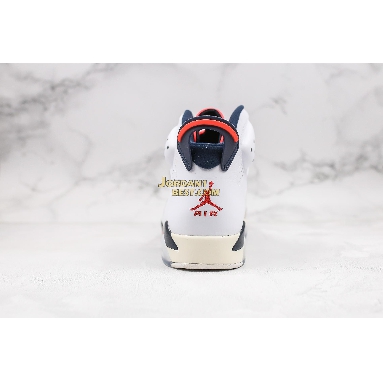 best replicas Air Jordan 6 Retro "Tinker" 384664-104 Mens white/infrared 23-neutral grey-sail Shoes