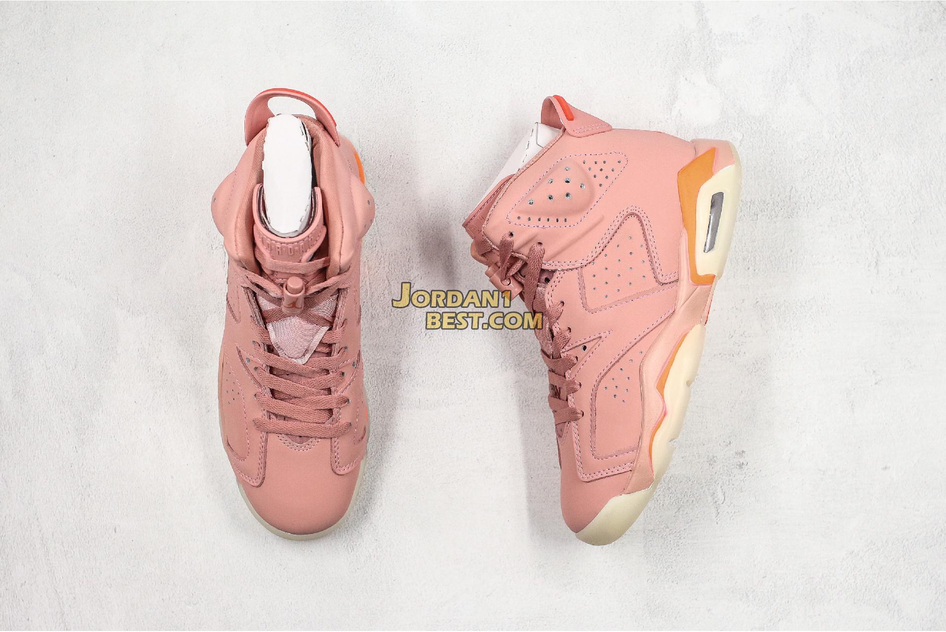 Aleali May x Air Jordan 6 Retro "Millennial Pink" CI0550-600 Mens Womens