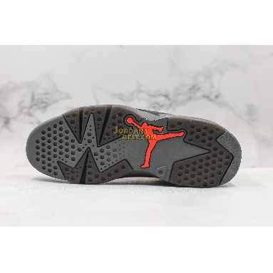 new replicas Paris Saint-Germain x Air Jordan 6 Retro "Iron Grey" CK1229-001 Mens iron grey/infrared 23-black Shoes