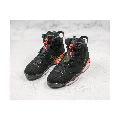 new replicas 2019 Air Jordan 6 Retro "Infrared" 384664-060 Mens black/infrared 23-black Shoes