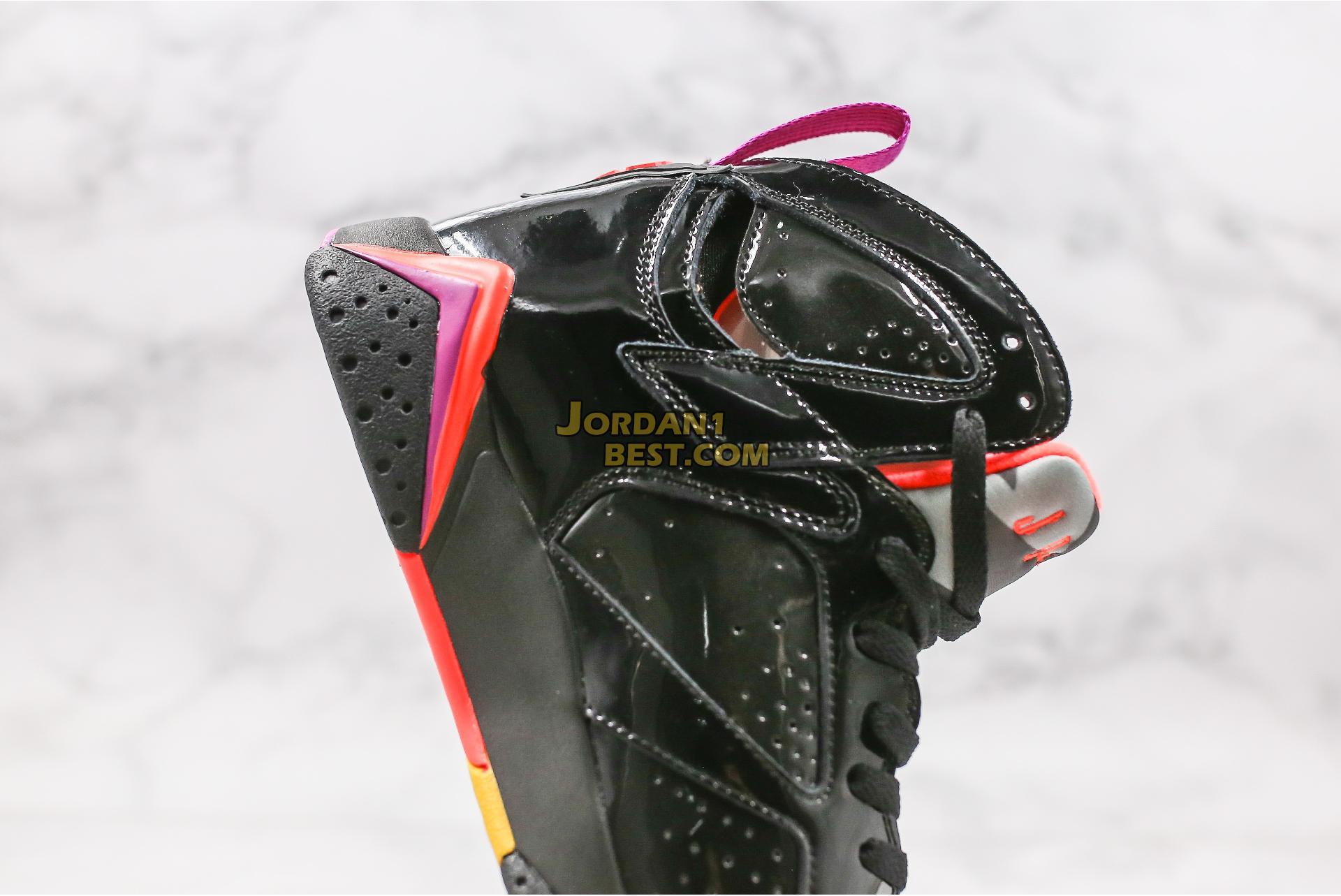 Air Jordan 7 Retro "Black Gloss" 313358-006 Mens
