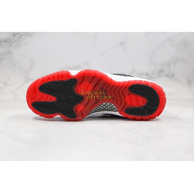 fake Air Jordan 11 Retro Low "Concord-Bred" AV2187-160 Mens white/university red-black-true red Shoes