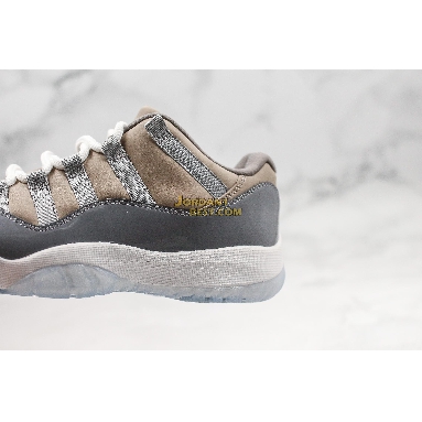top 3 fake Air Jordan 11 Retro Low "Cool Grey" 528895-003 Mens medium grey/gunsmoke-white Shoes