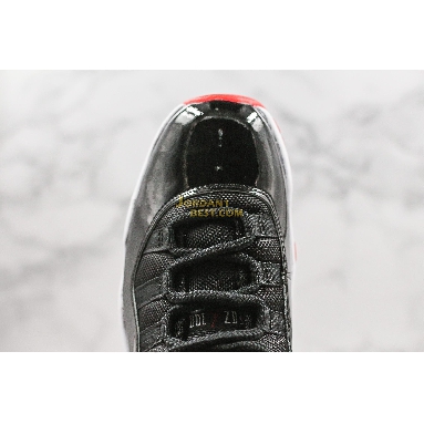 new replicas 2019 Air Jordan 11 Retro "Bred" 378037-061 Mens black/white/varsity red Shoes