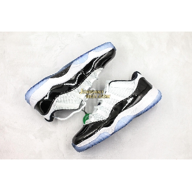 top 3 fake Air Jordan 11 Retro Low "Concord" 528895-153 Mens white/black-concord Shoes