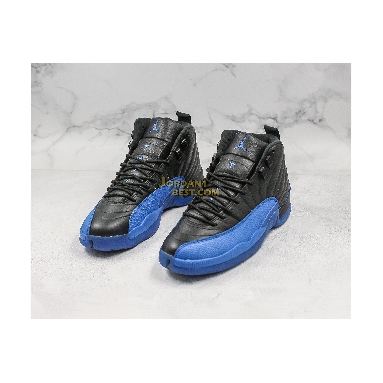 top 3 fake Air Jordan 12 Retro "Game Royal" 130690-014 Mens black/game royal-black Shoes