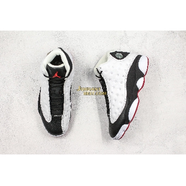 new replicas Air Jordan 13 Retro "He Got Game" 414571-104 Mens white/black-true red Shoes