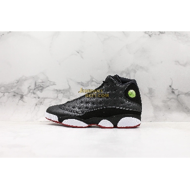 best replicas Air Jordan 13 Retro "Playoff" 414571-001 Mens black/varsity red/white/vibrant yellow Shoes