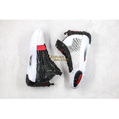 top 3 fake Air Jordan 34 PF "Bred" BQ3381-100 Mens white/university red/black Shoes