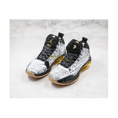 best replicas Air Jordan 34 Low "Black Cat" BQ3381-036 Mens black/white/gold Shoes