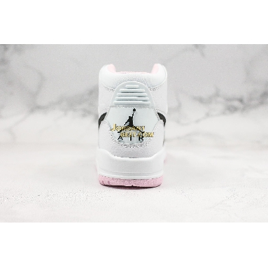 new replicas Air Jordan Legacy 312 GS "White Black Pink Foam" AT4040-106 Womens white/black-pink foam Shoes